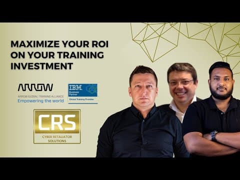 Maximizing ROI: IT & Cybersecurity Training Value with CRS