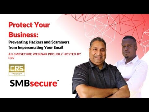 Email Security Webinar: Stop Impersonation Attacks with CRS