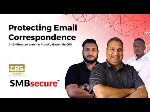 Email Security for SMBs: Protect Your Correspondence with CRS